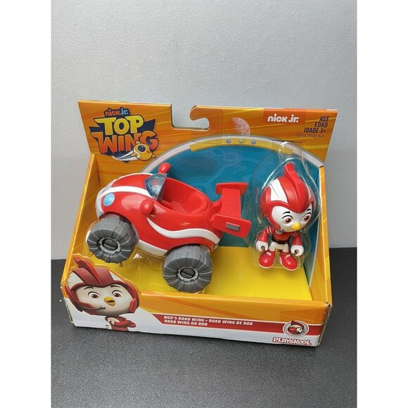 Nick Jr Top Wing Rods Road Wing Action Figure Vehicle - Picture 4 of 8